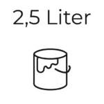 2,5 Liter