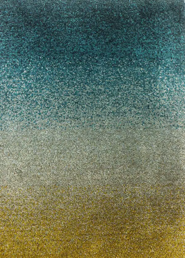 Ferreira de Sá - Hand Tufted - Gradient - Blueish Gold
