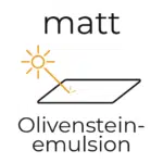 Olivensteinemulsion (matt)